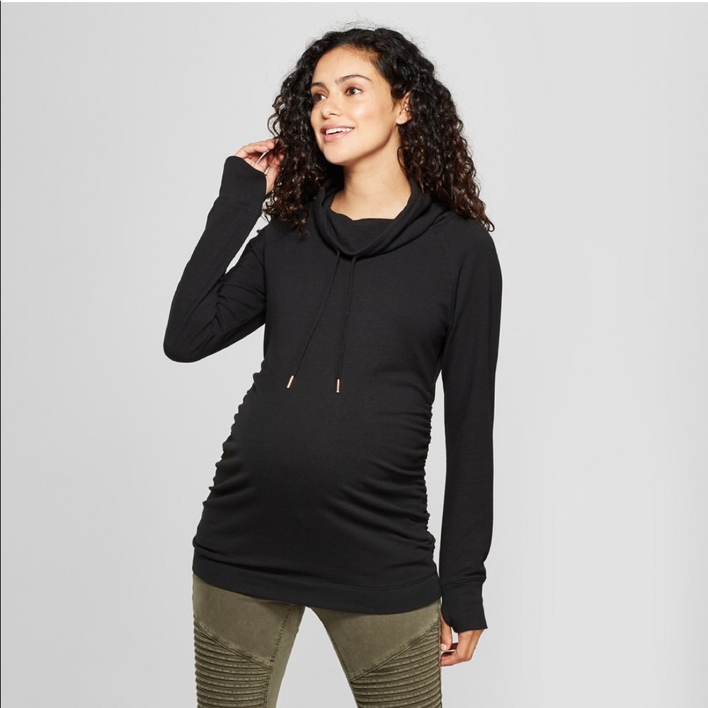 Isabel maternity cowl neck sweaters